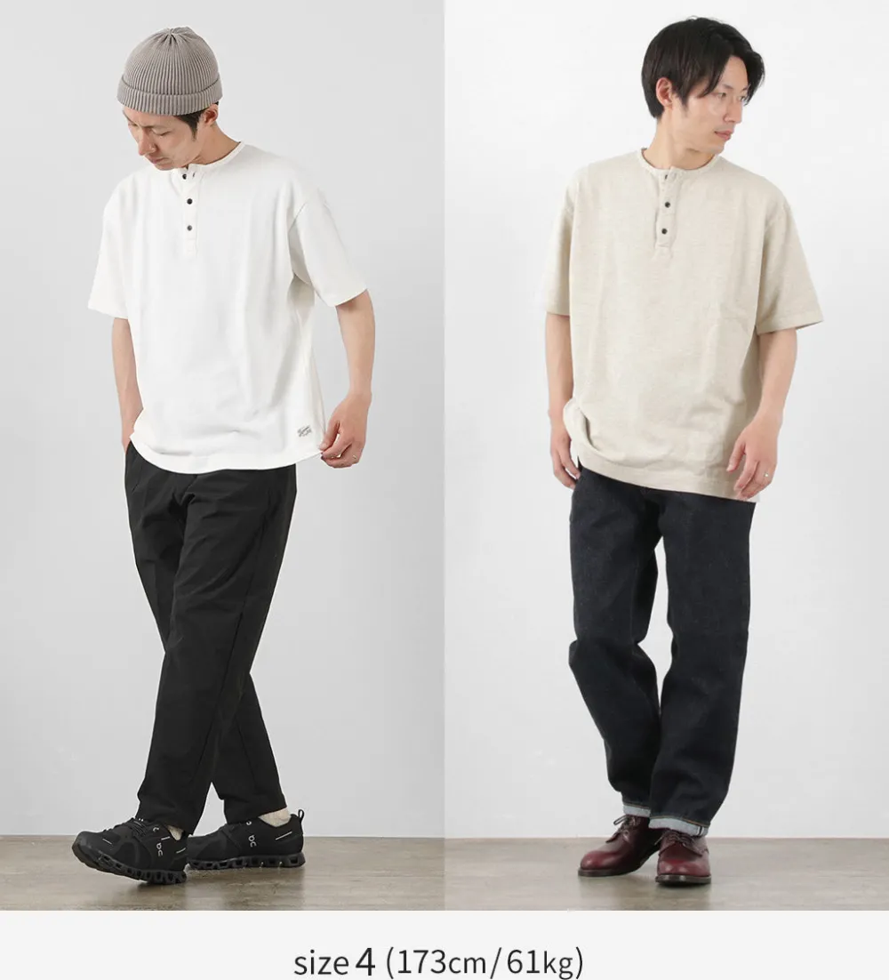 KEPANI T-Shirts^/ Canoco Henry Neck T-shirt