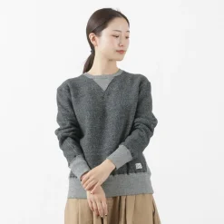 KEPANI Sweatshirts^/ Crew Neck Set-In Sleeve Sweatshirt