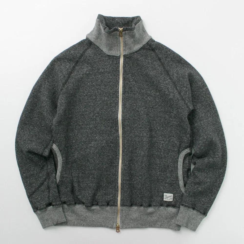 KEPANI Sweatshirts^/ Great Smoky Raffybrushed-lining stand neck sweatshirt jacket