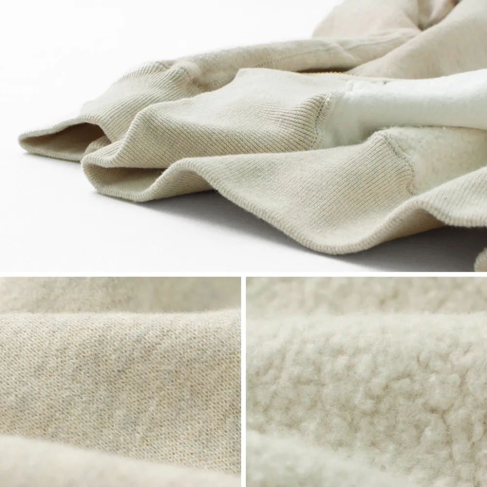 KEPANI Sweatshirts^/ Great Smoky Raffybrushed-lining stand neck sweatshirt jacket