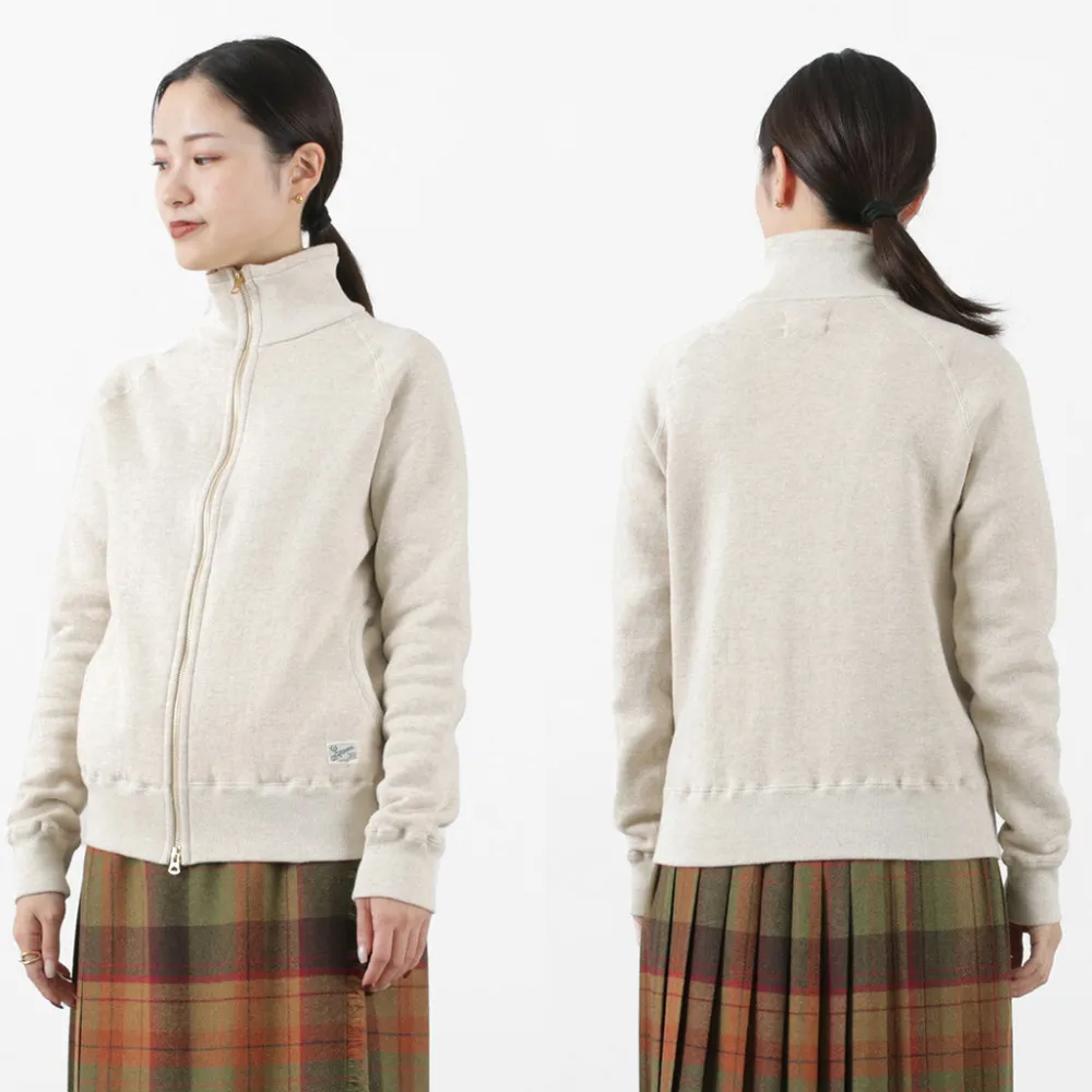 KEPANI Sweatshirts^/ Great Smoky Raffybrushed-lining stand neck sweatshirt jacket