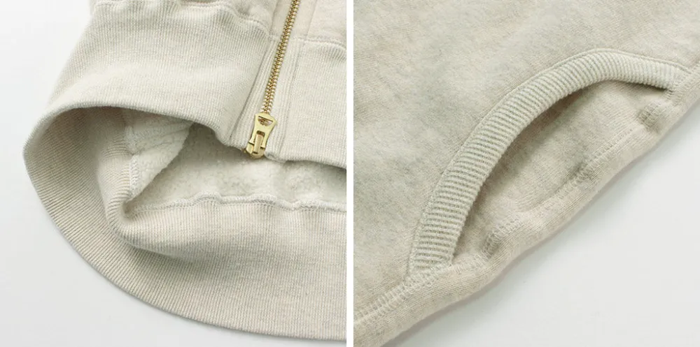 KEPANI Sweatshirts^/ Great Smoky Raffybrushed-lining stand neck sweatshirt jacket