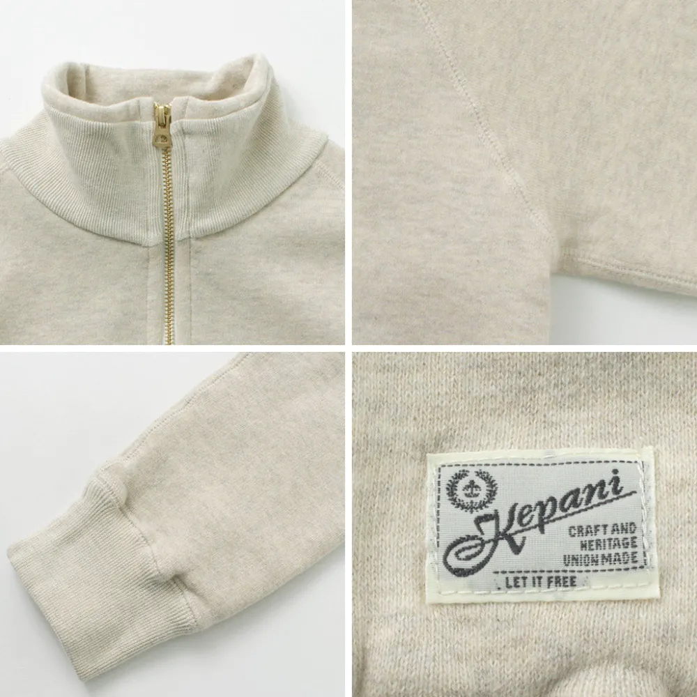 KEPANI Sweatshirts^/ Great Smoky Raffybrushed-lining stand neck sweatshirt jacket