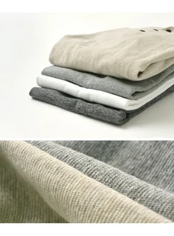 KEPANI T-Shirts^/ Henley neck long sleeve tee