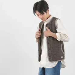 KEPANI Sweatshirts^/ Houston Raffy Lined Vest