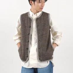 KEPANI Sweatshirts^/ Houston Raffy Lined Vest