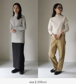 KEPANI Sweatshirts^/ Mock Neck Sweatshirt