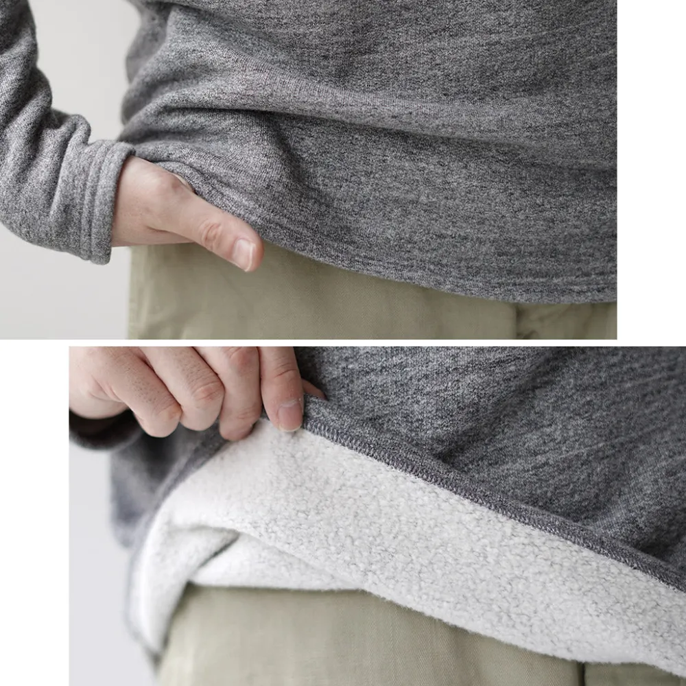 KEPANI Sweatshirts^/ Mock Neck Sweatshirt