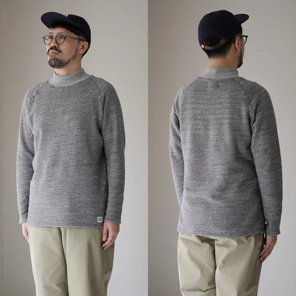 KEPANI Sweatshirts^/ Mock Neck Sweatshirt