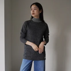 KEPANI Sweatshirts^/ Mock Neck Sweatshirt