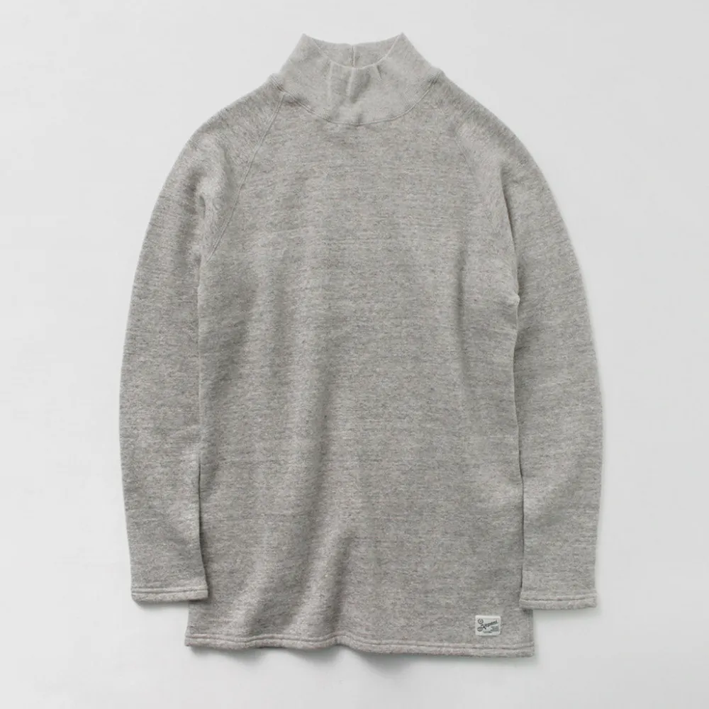 KEPANI Sweatshirts^/ Mock Neck Sweatshirt