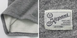 KEPANI Sweatshirts^/ Raffy brushed lining Boat Neck Sweatshirt Basque Shirt