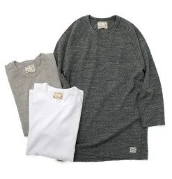 KEPANI T-Shirts^/ Raffy Spun Milled 7/10 Sleeve T-Shirt