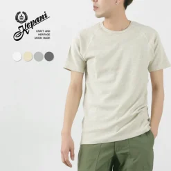 KEPANI T-Shirts^/ Raffy Spun-fleece Short-Sleeved T-Shirt