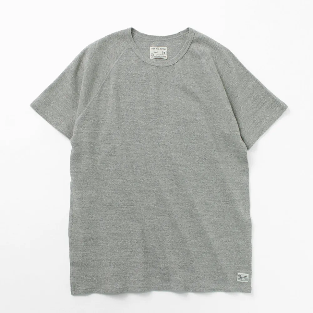 KEPANI T-Shirts^/ Raffy Spun-fleece Short-Sleeved T-Shirt