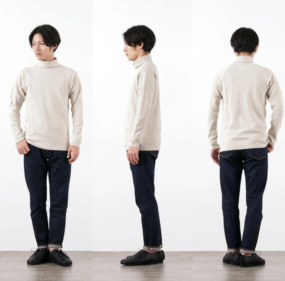 KEPANI T-Shirts^/ Raffy Stretch Fleece Turtleneck Long Sleeve Tee
