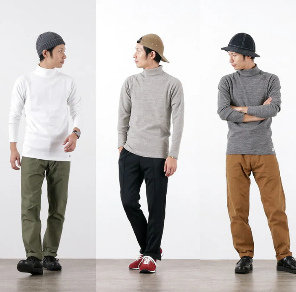 KEPANI T-Shirts^/ Raffy Stretch Fleece Turtleneck Long Sleeve Tee