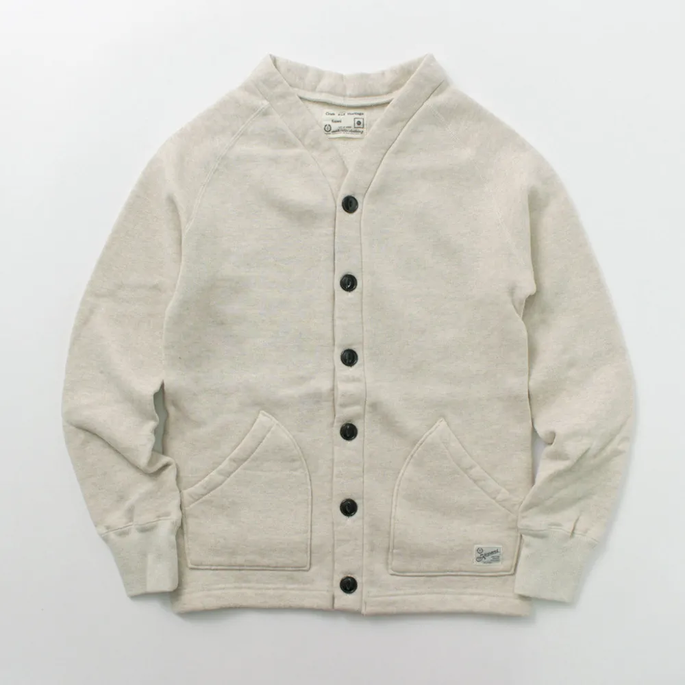 KEPANI Cardigans^/ Sunset 2 Raffy brushed-lining sweatshirt cardigan