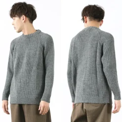 KERRY WOOLLEN MILLS Knits^/ 7G 1PLY fisherman rib crew neck knit