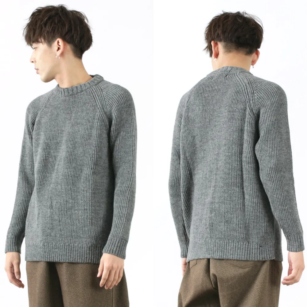 KERRY WOOLLEN MILLS Knits^/ 7G 1PLY fisherman rib crew neck knit