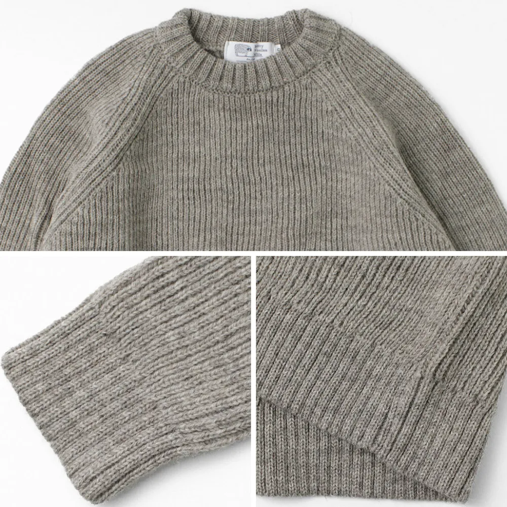 KERRY WOOLLEN MILLS Knits^/ 7G 1PLY fisherman rib crew neck knit