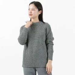 KERRY WOOLLEN MILLS Knits^/ 7G 1PLY fisherman rib crew neck knit