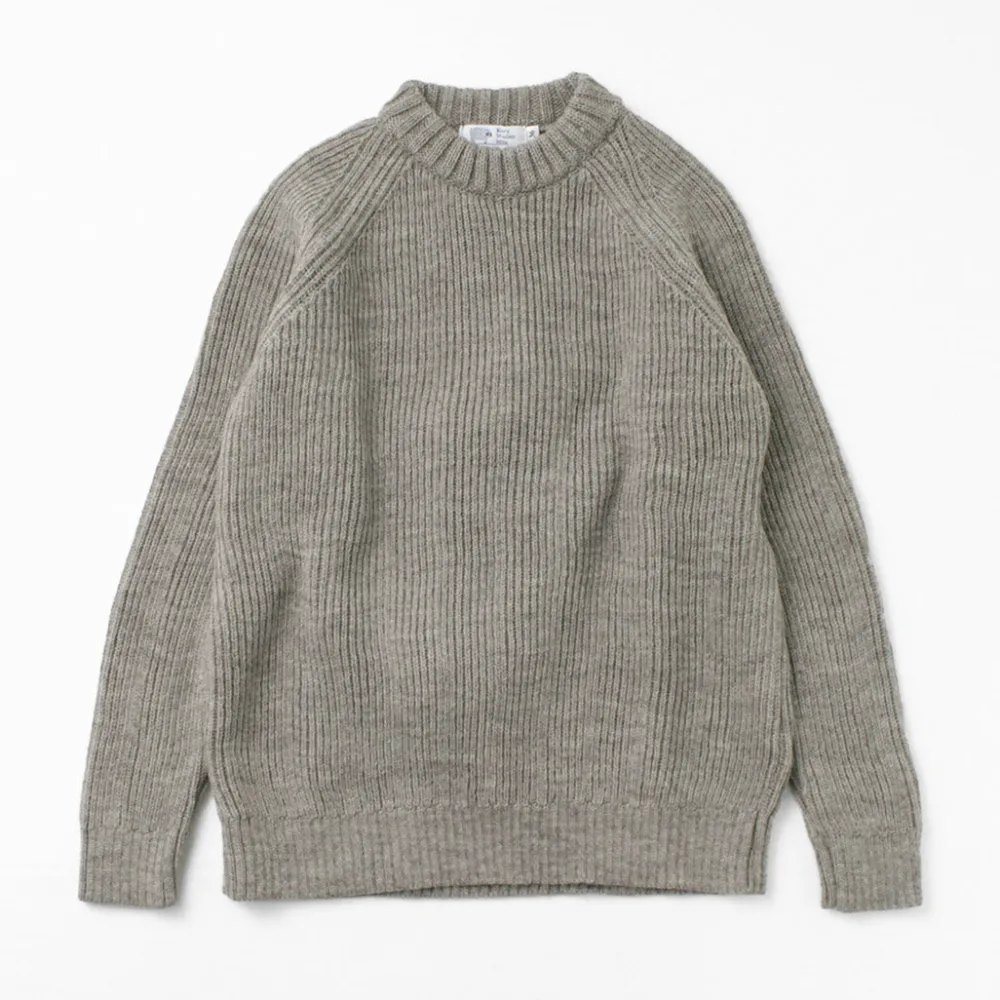 KERRY WOOLLEN MILLS Knits^/ 7G 1PLY fisherman rib crew neck knit