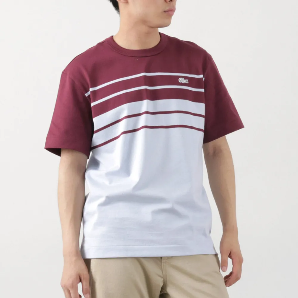 LACOSTE T-Shirts^/ Stripe T-Shirt
