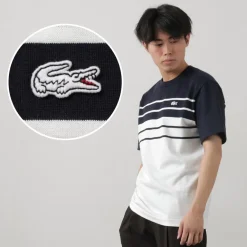 LACOSTE T-Shirts^/ Stripe T-Shirt