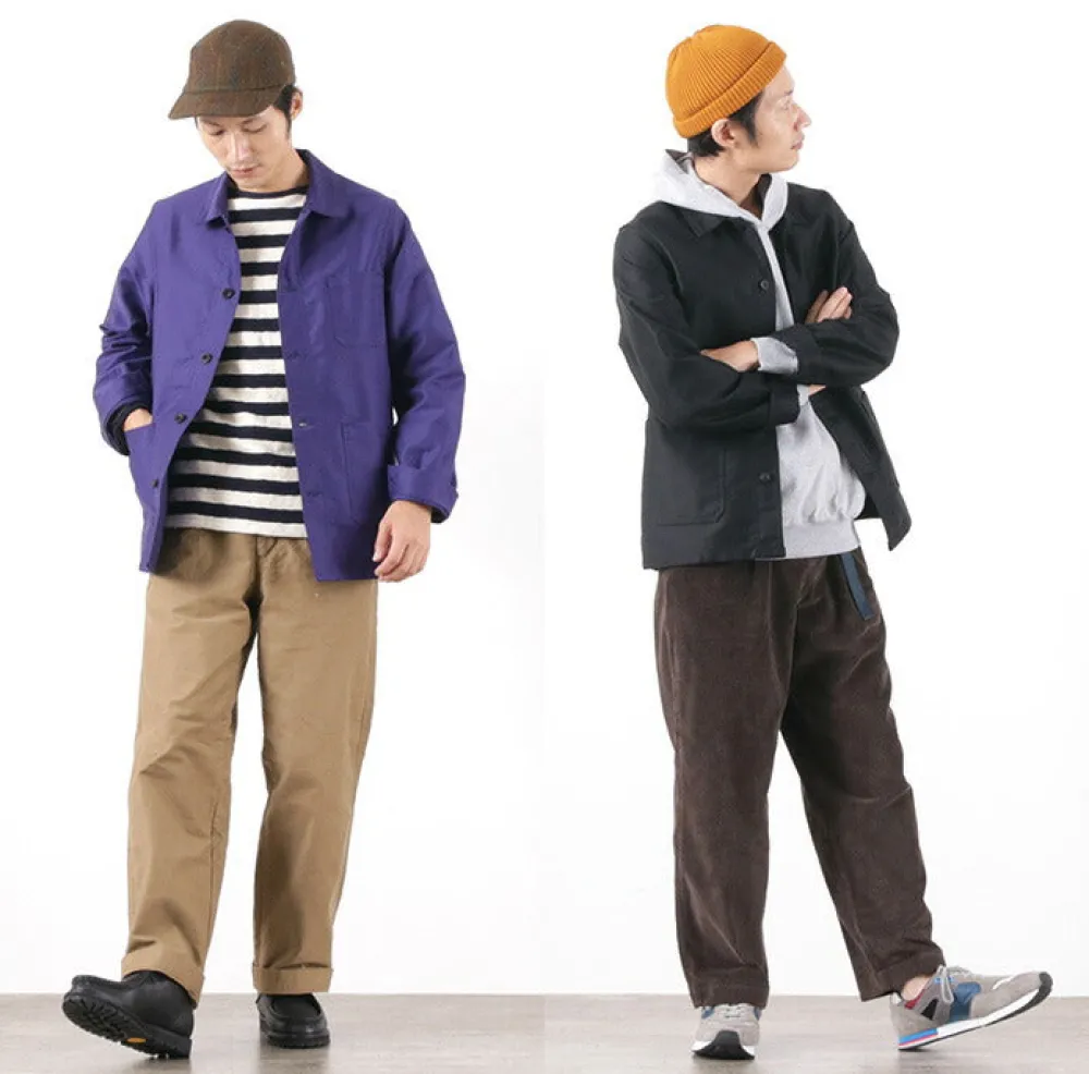LE LABOUREUR Jackets^/ Moleskin 400 Coverall Jacket