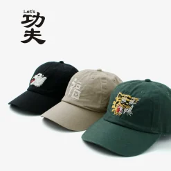 LET’S 功夫 Hats^/ Kung Fu cap