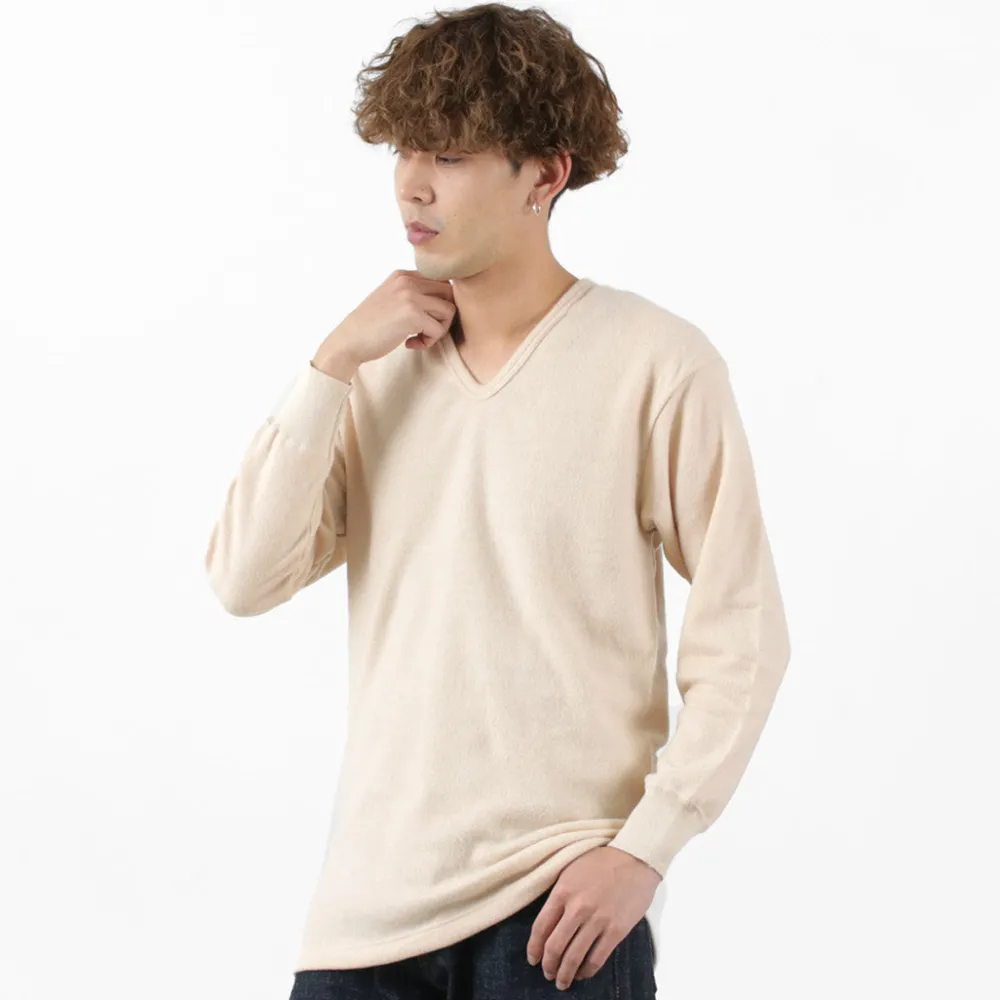 LOCALINA MERIYASU T-Shirts^/ U-Neck Cashmere Blend Long Sleeve Inner