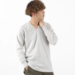 LOCALINA MERIYASU T-Shirts^/ U-Neck Cashmere Blend Long Sleeve Inner