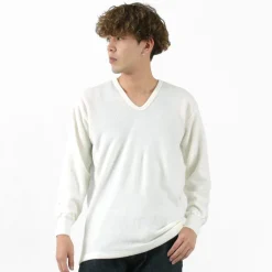 LOCALINA MERIYASU T-Shirts^/ U-Neck Cashmere Blend Long Sleeve Inner