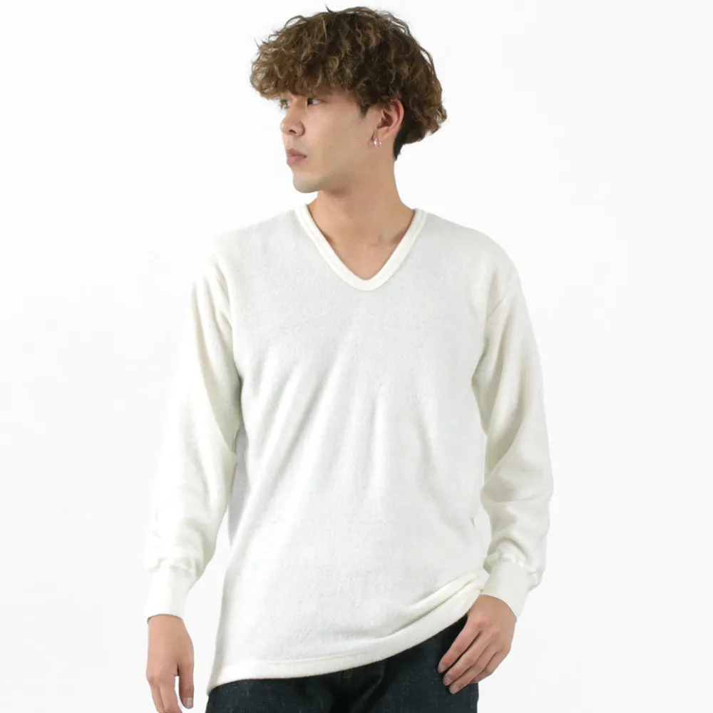 LOCALINA MERIYASU T-Shirts^/ U-Neck Cashmere Blend Long Sleeve Inner