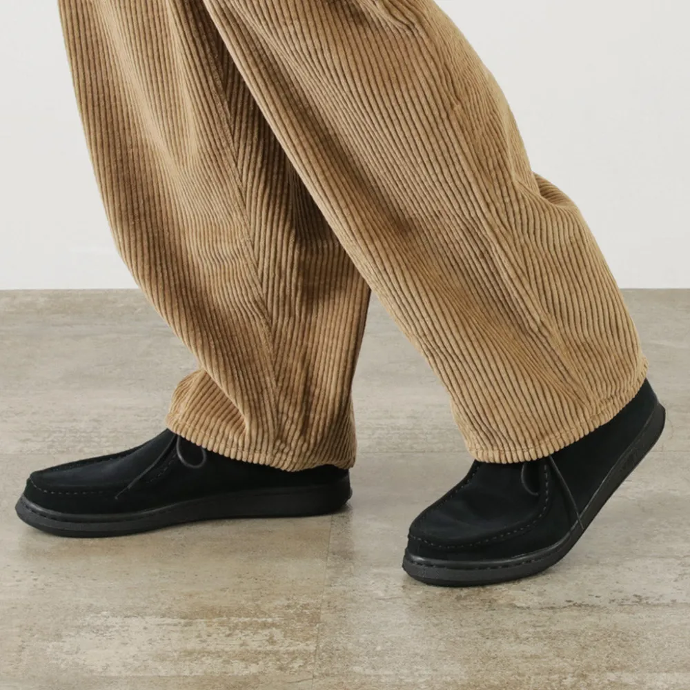 MANEBU Leather Shoes & Boots^/ Boomid Suede Chukka Shoes