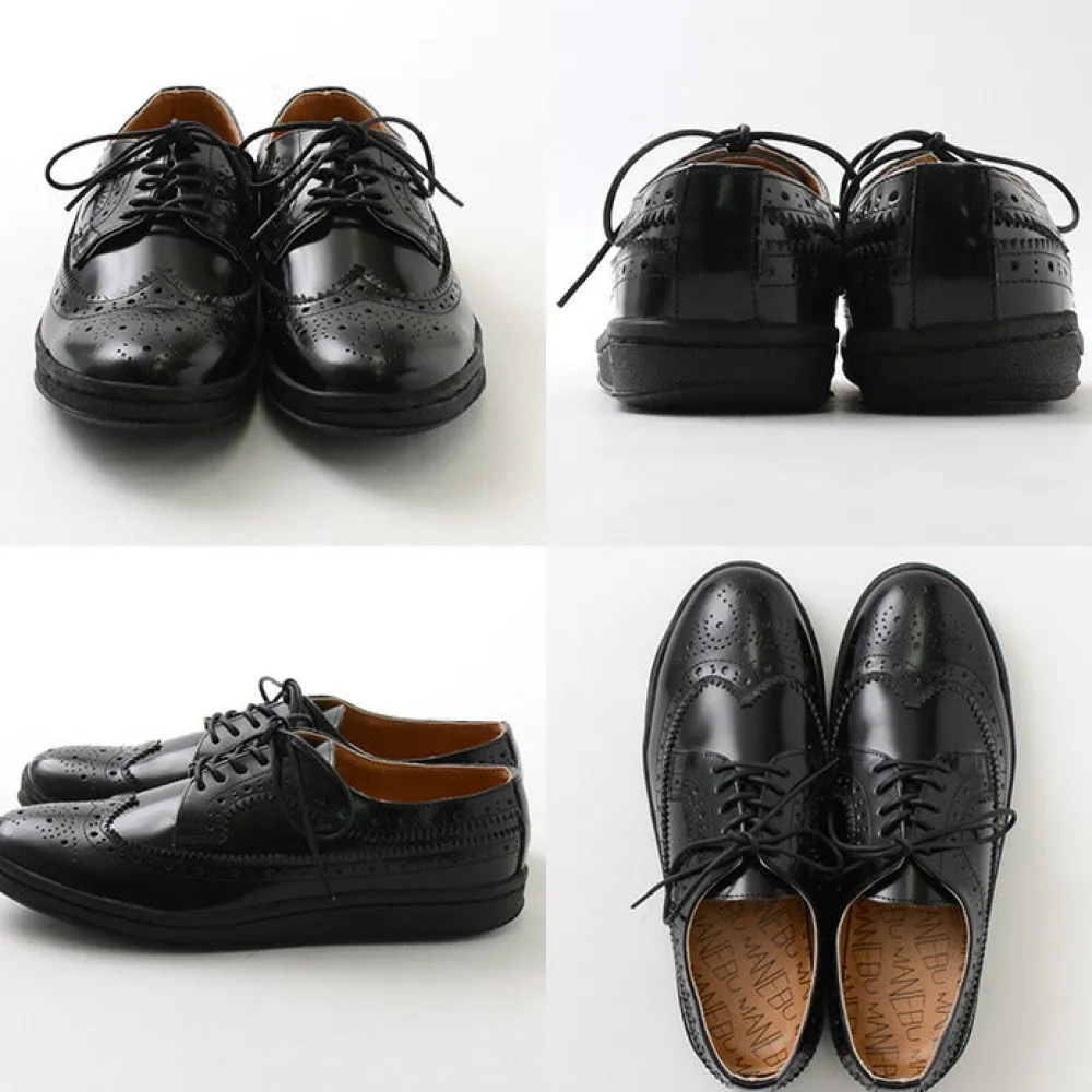 MANEBU Leather Shoes & Boots^/ MNB-003 Leather Sneakers