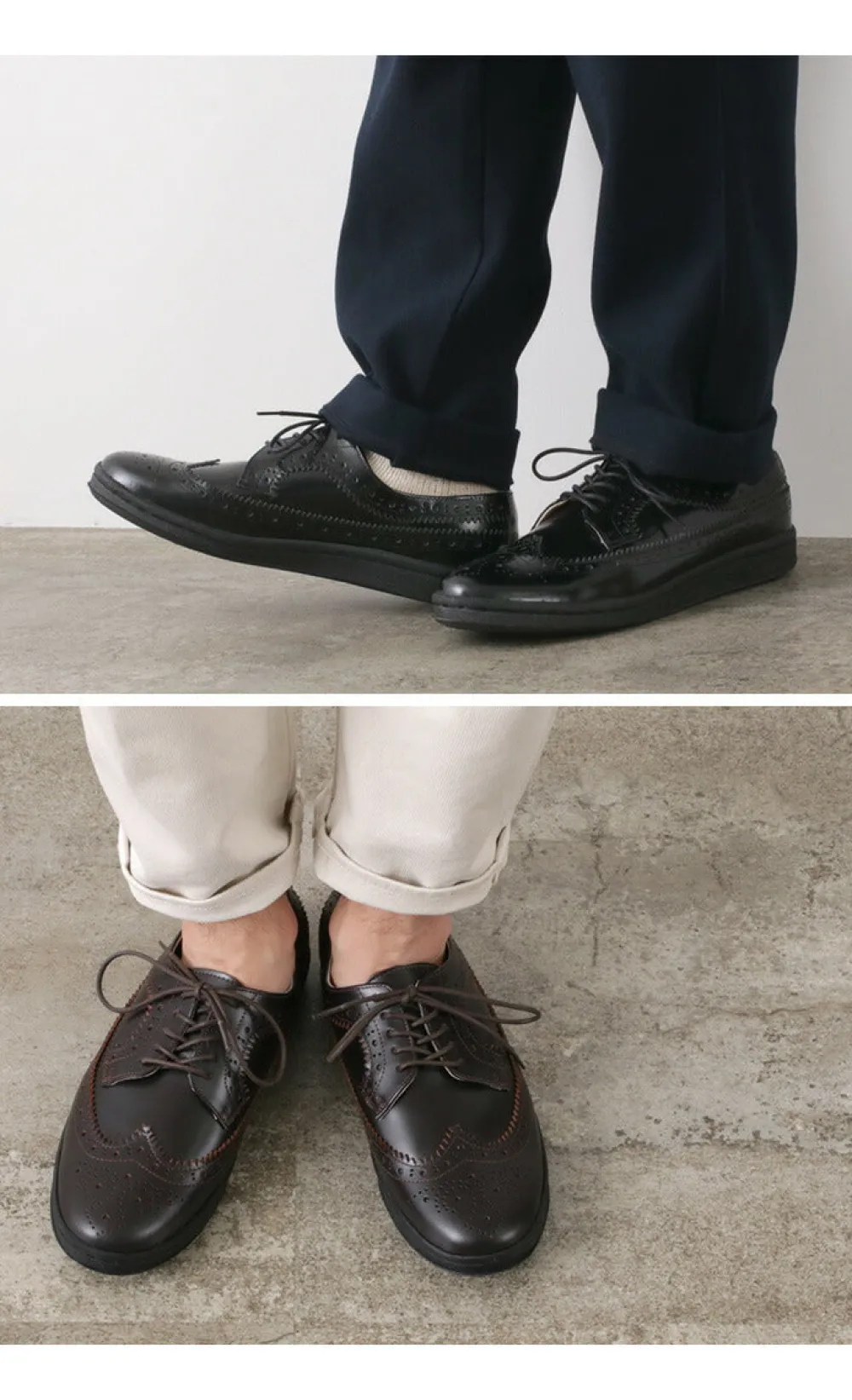 MANEBU Leather Shoes & Boots^/ MNB-003 Leather Sneakers