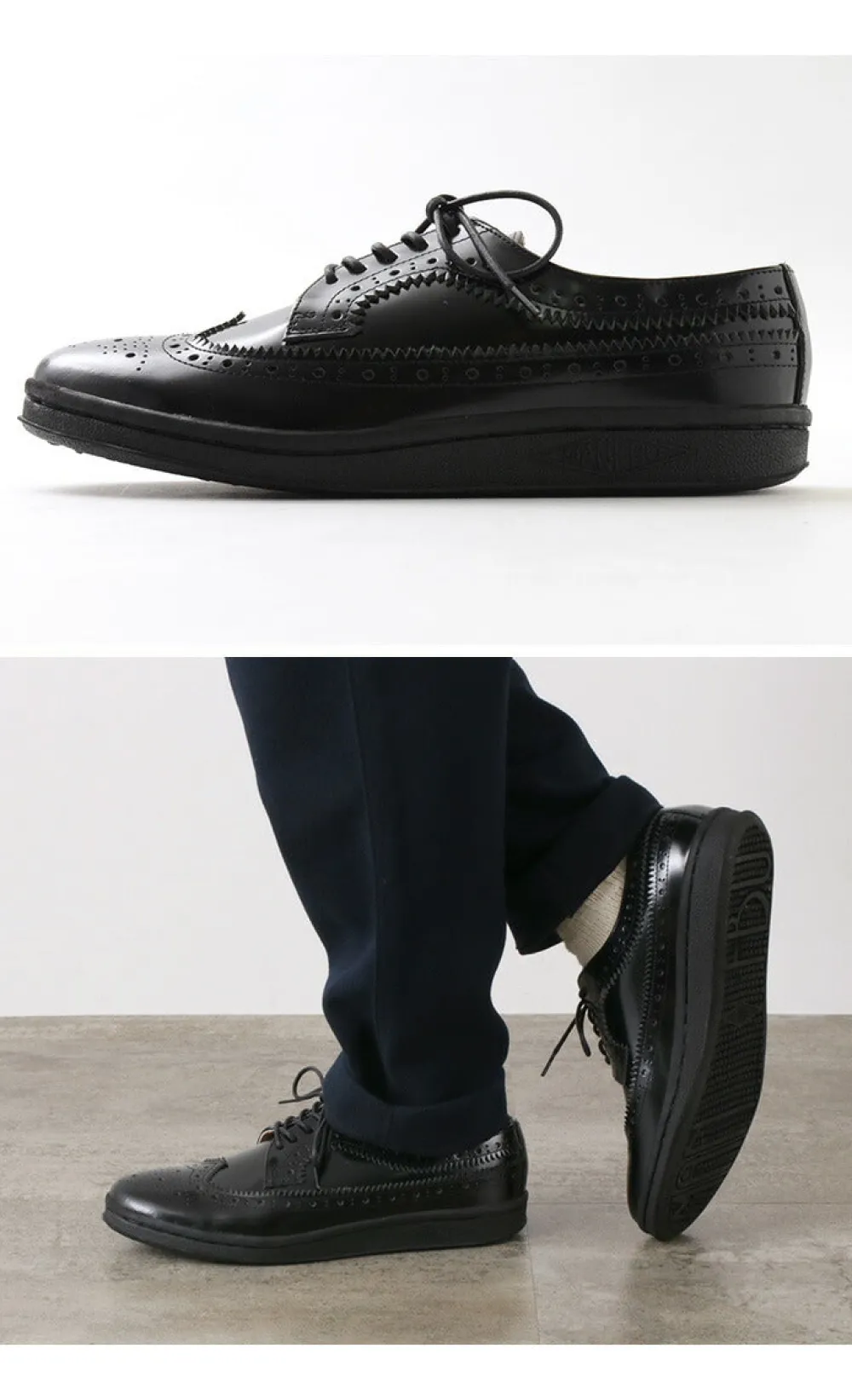 MANEBU Leather Shoes & Boots^/ MNB-003 Leather Sneakers