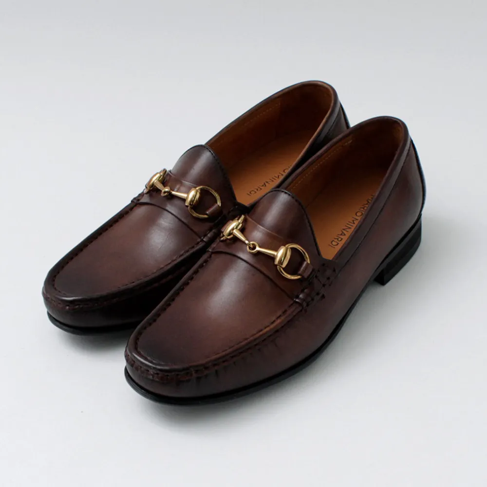 MARIO MINARDI Leather Shoes & Boots^/ Bit Loafers