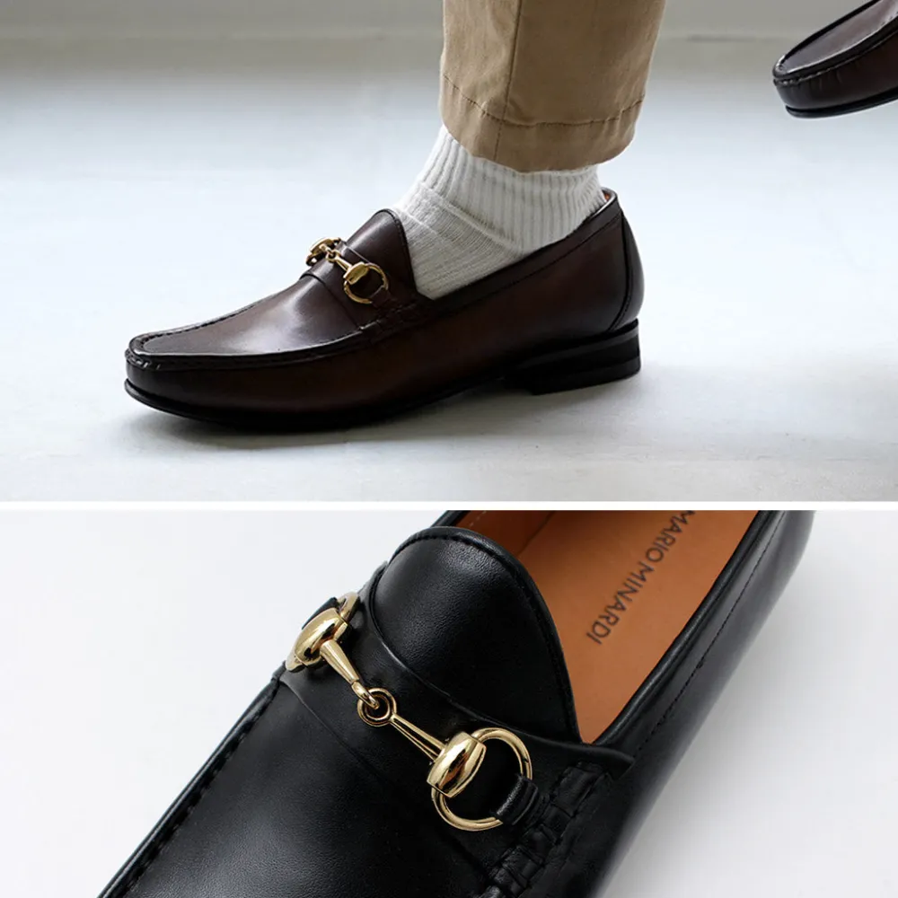 MARIO MINARDI Leather Shoes & Boots^/ Bit Loafers