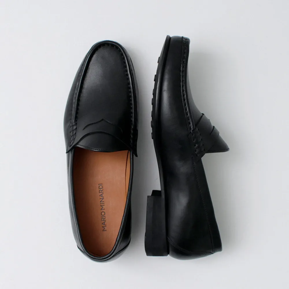 MARIO MINARDI Leather Shoes & Boots^/ Coin Loafer