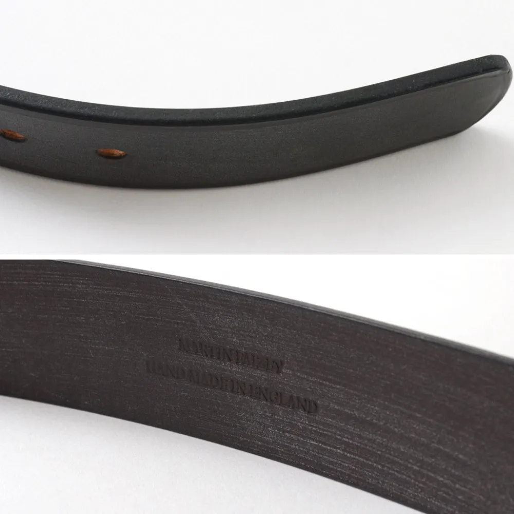 MARTIN FAIZEY Belts^/ 1.5 inch (38mm) Quick Release Belt Leather Belt