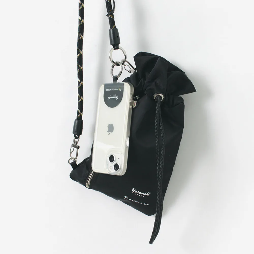 MASTER-PIECE Other Goods^/ YOSEMITE STRAP× Drawstring & Mobile Strap black