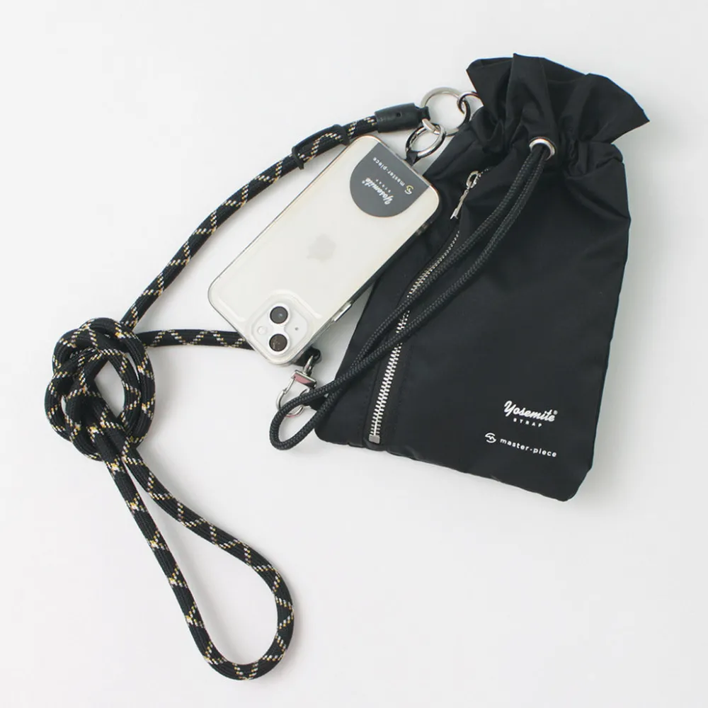 MASTER-PIECE Other Goods^/ YOSEMITE STRAP× Drawstring & Mobile Strap black