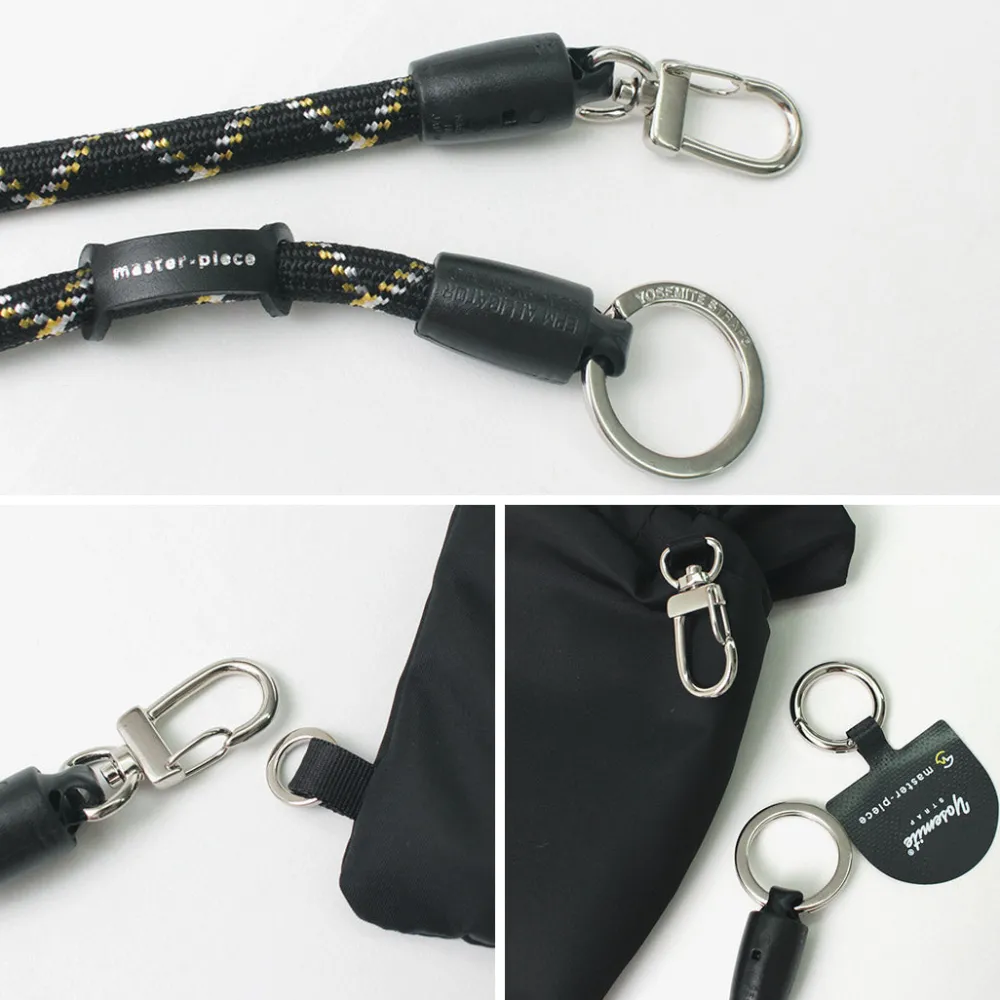 MASTER-PIECE Other Goods^/ YOSEMITE STRAP× Drawstring & Mobile Strap black