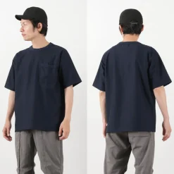 MELPLE T-Shirts^/ Honeycotech The USEFUL Pocket S/S