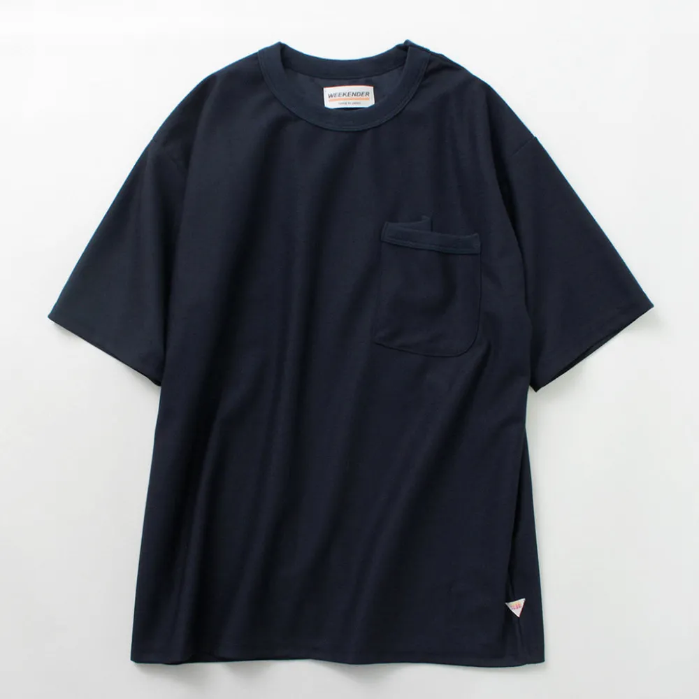 MELPLE T-Shirts^/ Honeycotech The USEFUL Pocket S/S