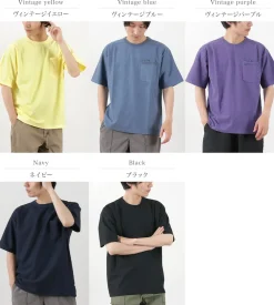 MELPLE T-Shirts^/ Honeycotech The USEFUL Pocket S/S