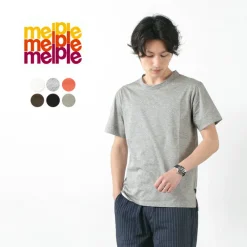 MELPLE T-Shirts^/ Weekender Crew Neck TEE